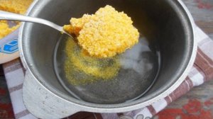 Рецепт каши из кукурузной крупы на воде
