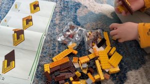 🏠ДОМ- ПЧЕЛА🐝🐝! Распаковка и сборка Лего! МАЙНКРАФТ!