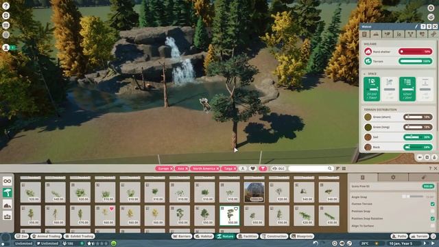 Planet Zoo: North America Pack | Mountain Forest Moose Habitat смотреть онлайн