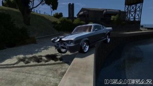 GTA IV 1967 Ford Mustang Shelby GT500 Eleanor Crash Testing HD