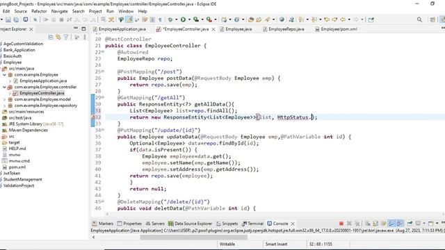 Spring Boot Day-7 Telugu [ HTTP Status Code ] #bsktrending #springboot #spring #java #api #swagger смотреть онлайн