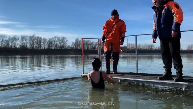 Крещенские купания 2023, Краснодар, Юбилейный мкр