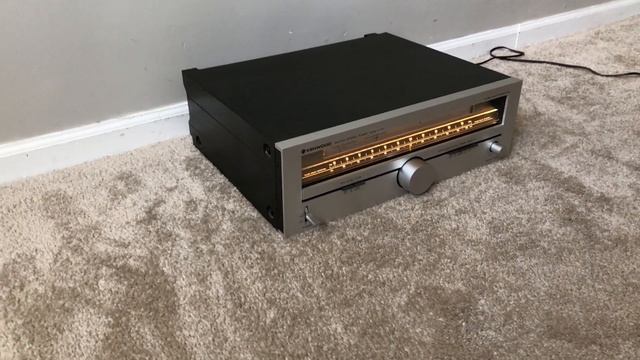 Kenwood KT-815 AM FM Home Stereo Analog Radio Tuner смотреть онлайн