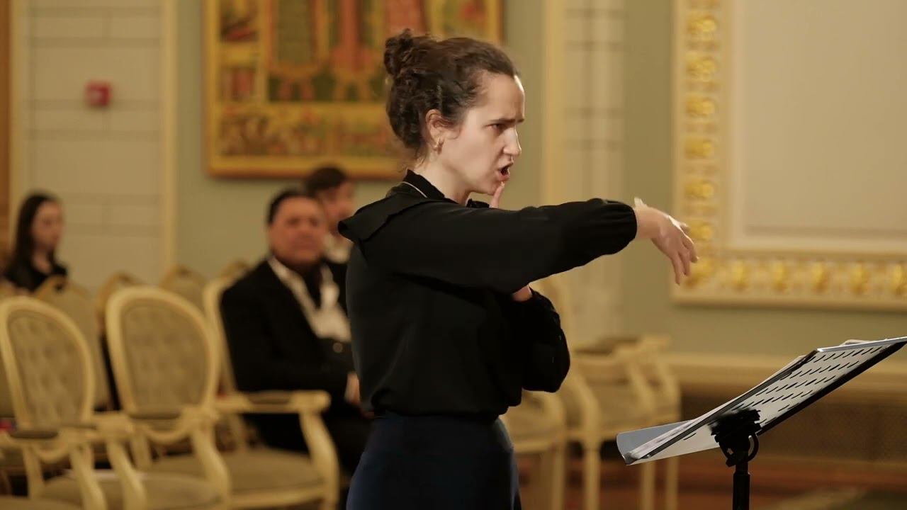 А Висков «Рай, веселися» дирижирует Анна Стриевская смотреть онлайн