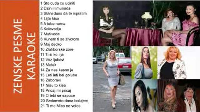 Vesna Zmijanac Kunem ti se zivotom Karaoke 2016