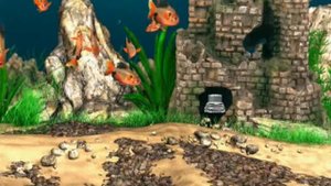 Рыбка новая   Красный Орнатус 3D Мир