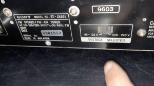 Sony AM FM Digital Tuner ST-JX661 How To Use Price And Connection IN HINDI 981120432 /9717618838