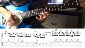 Europe - The Final Countdown solo with TAB
