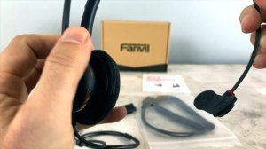 Fanvil HT201. Распаковка и обзор гарнитуры для IP-телефона