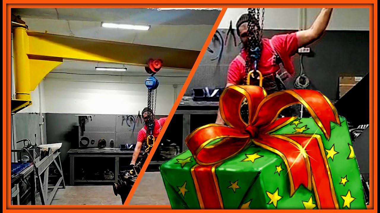 Кран консольный на 1500кг. Розыгрыш приза смотреть онлайн