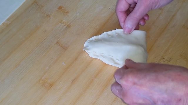 Самса из слоеного теста. Мастер-класс.