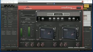 Audified ampLion Free VST Guitar Amp Sim, Demo with OHM Studio Free