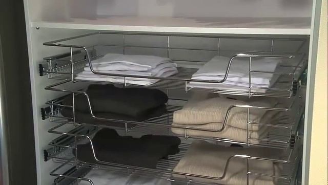 Выдвижные корзины для шкафов Корзины для белья в шкаф купе смотреть онлайн