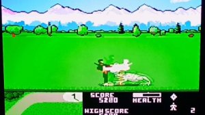 Ninja golf. ATARI 7800. Проф