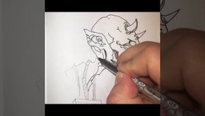 Как нарисовать Гоблина