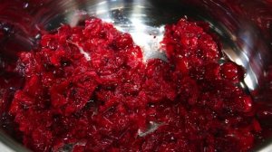 Клюквенный морс из замороженных ягод