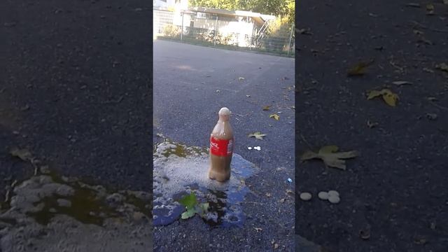 Cola +Mentos=kaboom