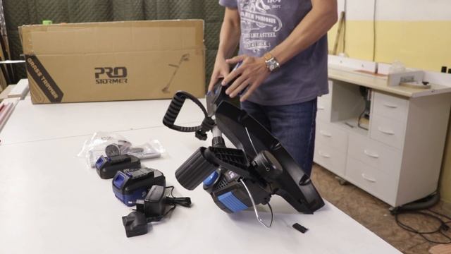 ✔️Обзор аккумуляторного триммера Prostormer. смотреть онлайн