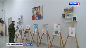 В Нальчике открыли выставку рисунков, посвященных событиям 13 октября 2005 года
