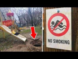 Смешные моменты, когда что-то пошло не так