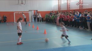 Завершён ремонт спортзала в школе №3