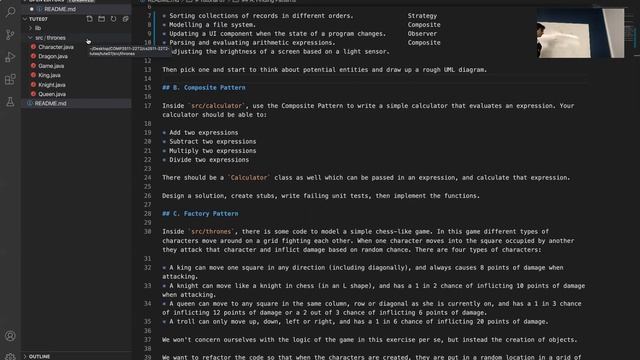COMP2511 22T2 Tute 07 - Finding Patterns, Composite Pattern, Factory Pattern смотреть онлайн