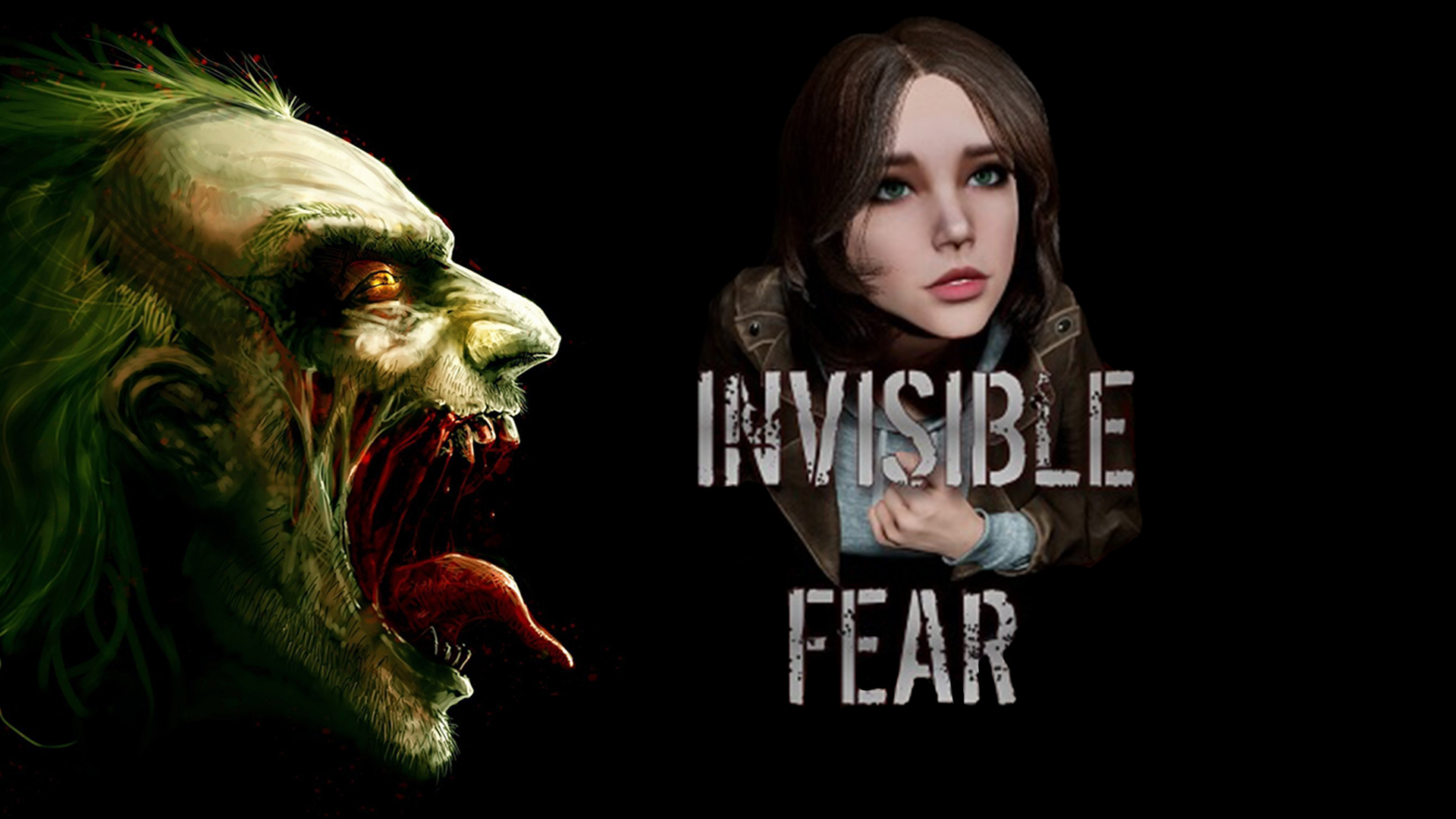 Invisible Fear (2) Обзор прохождение - Все финал - Концовка - Жуткая история