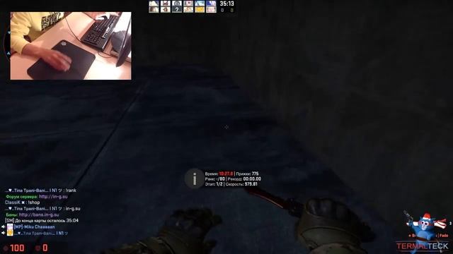 КАК ДЕЛАТЬ РАСПРЫЖКУ В CS GO    BHOP И LONG JUMP ДЛЯ НАЧИНАЮЩИХ смотреть онлайн