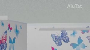 Самый простой способ сделать нишу для штор в натяжном потолке