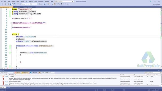 AutoComplete in Blazor | Blazored Typeahead смотреть онлайн