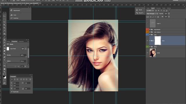 Vector Art Photoshop Action Tutorial смотреть онлайн