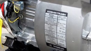 Обзор мотопомпы для грязной воды (pump for trash water) Koshin КТХ-50х