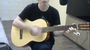 Песня "Королева Снежная" на гитаре