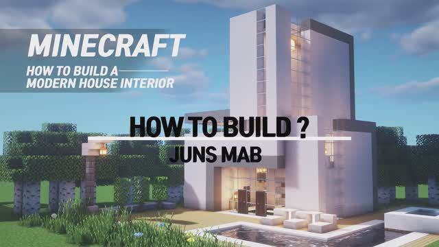Майнкрафт (Minecraft) - Как построить современный дом и интерьер (2)
