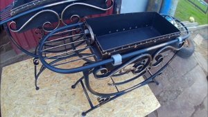 ХОЛОДНАЯ КОВКА // Мангал своими руками // Из профильной трубы