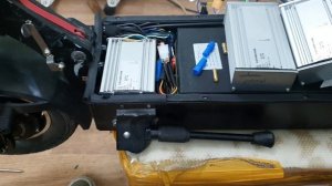 Делаем ракету из Speed Savage m10pro, установка синусного контроллера 60v50A. 81 км/ч.
