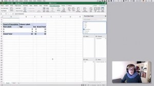 Excel — Pivot tables 2: Refreshing & checking conditions