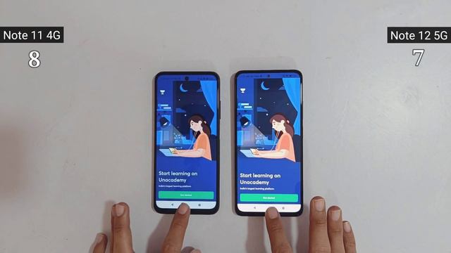 Redmi Note 11 vs Redmi Note 12 5g  Global Speed Test  Comparison  No Upgrade 