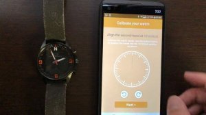 Oskron Smartwatch Hands Calibration Tutorial (Android Version)