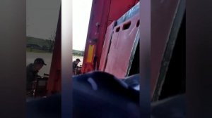 Стажировочный рейс на скотовозе.