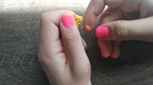 Корзинки для глаз . На 10 мм. Ромашка из бисера. Амигуруми. Мастер класс.