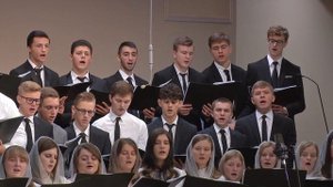 "Собран урожай в поле и садах" - Хор