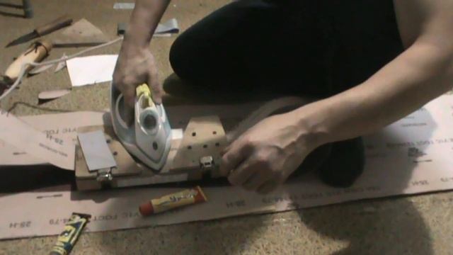 Приспособа для склейки абразивных лент