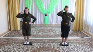 Стэп-аэробика Танец "Катюша"