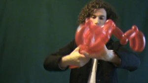 Лобстер (краб) из воздушных шариков