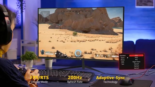 Z-EDGE UG27 27-inch Curved Gaming Monitor 200/144Hz 1ms смотреть онлайн