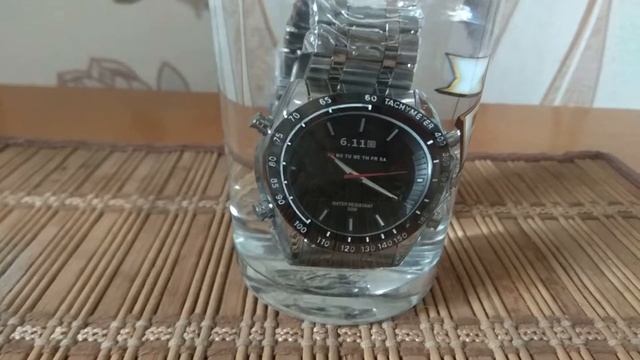 Обзор часов 6.11. Тест на водонепроницаемость смотреть онлайн