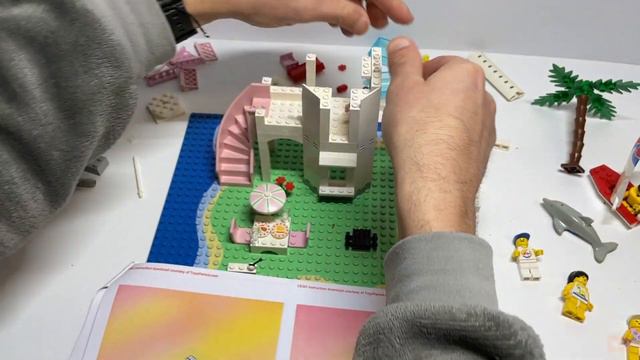 Lego Dolphin Point SPEEDBUILD Retro Set 6414 from 1995 Vintage #lego #AFOL смотреть онлайн