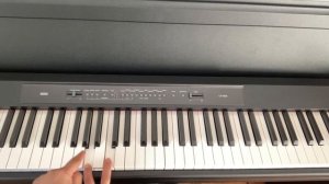 “Шербурские зонтики” фортепиано урок. Часть 2.