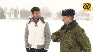 На армейском плацу с Германом Титовым